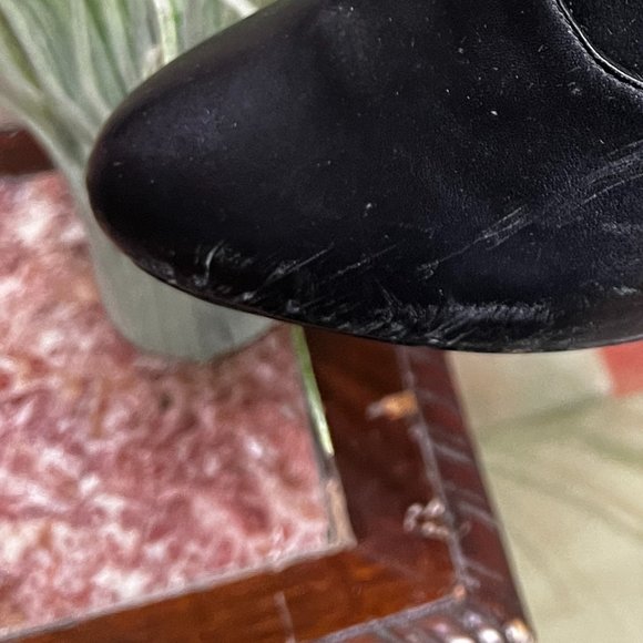 📌Colin Stuart Black Over the Knee Heeled Boots - Picture 14 of 15